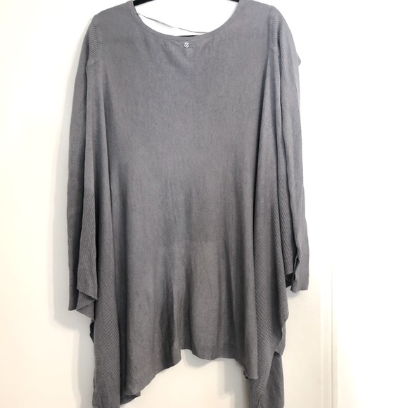Lululemon high low grey sweater - Picture 4 of 6